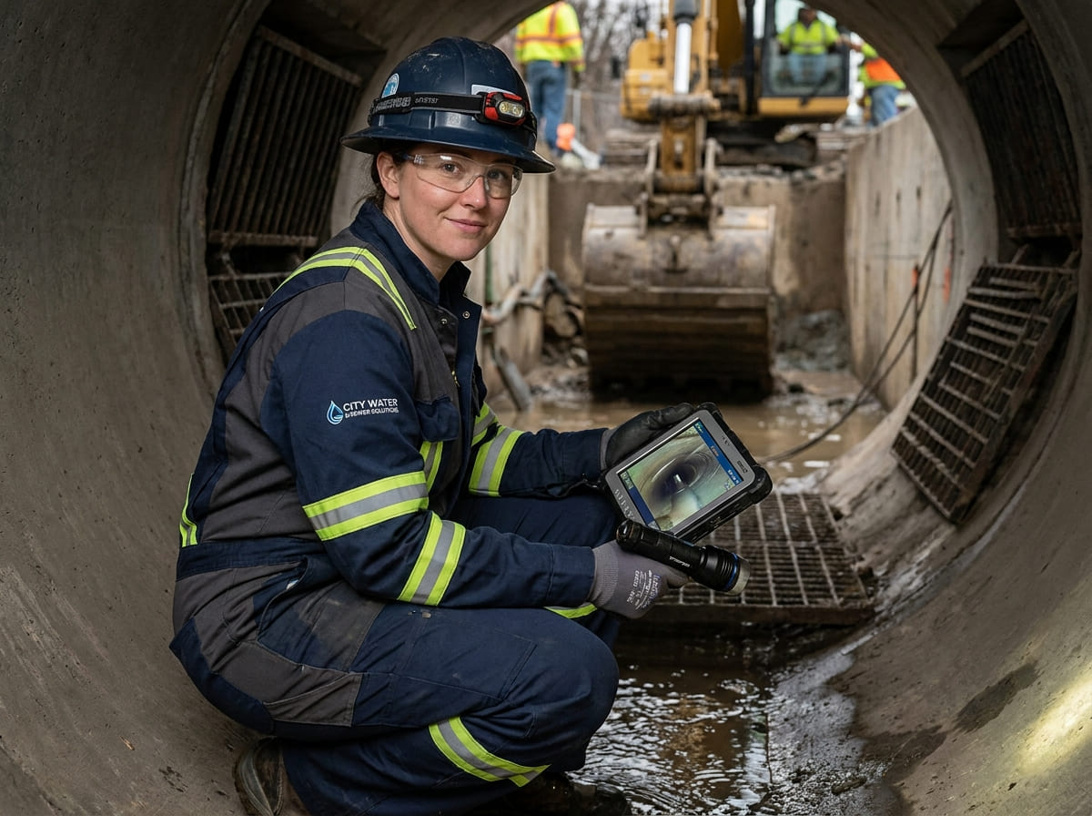 Sewer Line Inspection & Replacement in Bruceville
